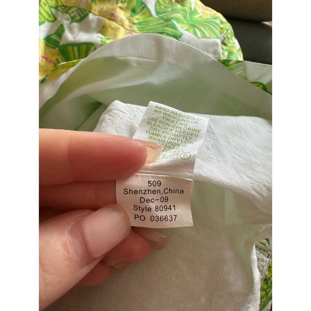 Lilly Pulitzer Franco Dress "Hip Hop Hooray" Size 10 - Picture 11 of 11